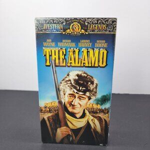 The Alamo VHS Tape 1960 John Wayne Rochard Widmark